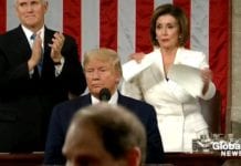 US President Trump Defends School Prayer In Partisan Speech